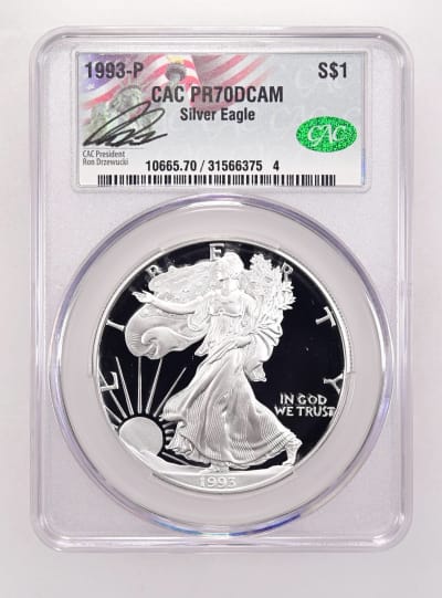 CAC Grading Coin Obverse