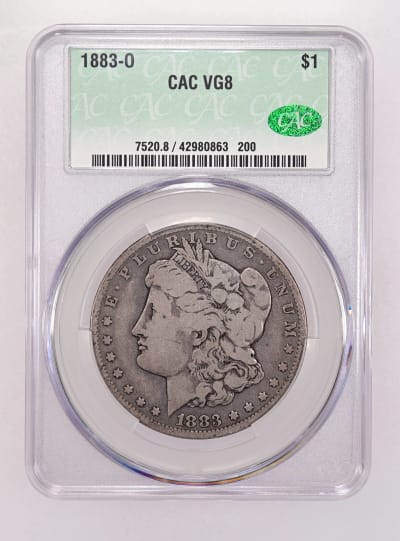 CAC Grading Coin Obverse