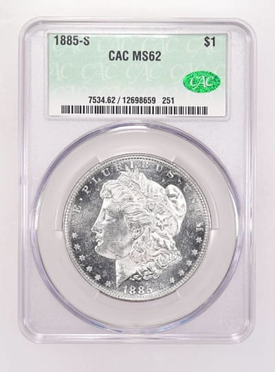 CAC Grading Coin Obverse