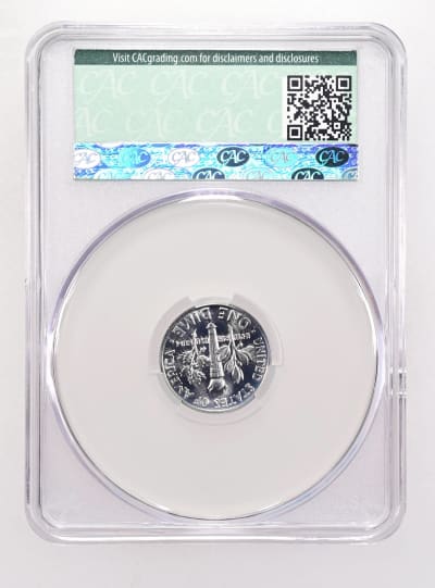 CAC Grading Coin Reverse
