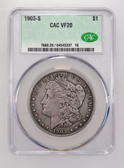 CAC Grading Coin Obverse