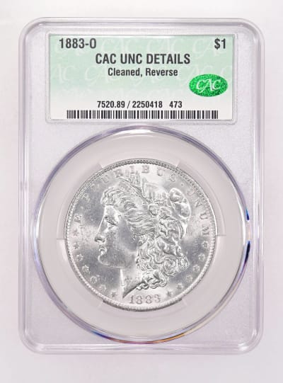 CAC Grading Coin Obverse