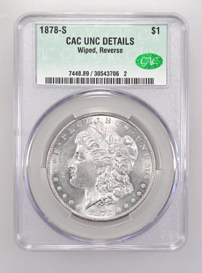 CAC Grading Coin Obverse