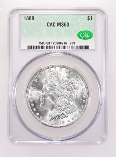 CAC Grading Coin Obverse
