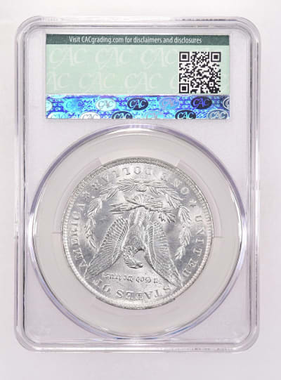 CAC Grading Coin Reverse