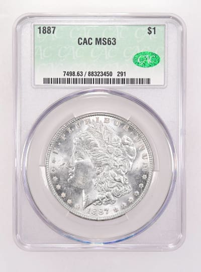 CAC Grading Coin Obverse