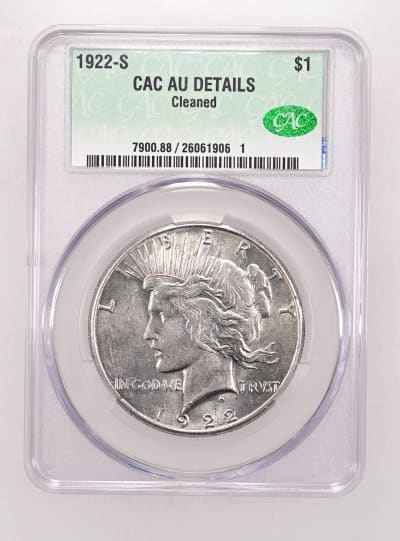 CAC Grading Coin Obverse