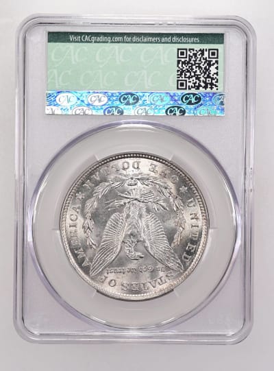 CAC Grading Coin Reverse