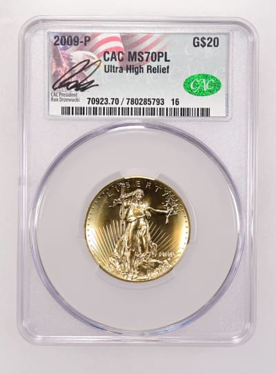 CAC Grading Coin Obverse