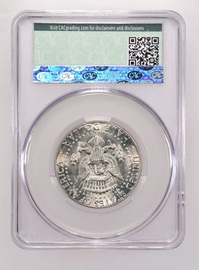 CAC Grading Coin Reverse