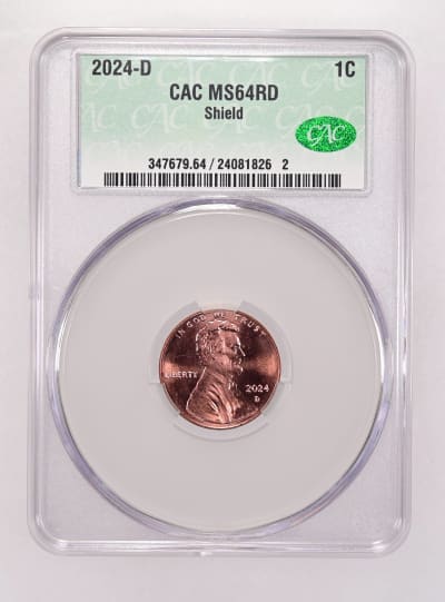CAC Grading Coin Obverse