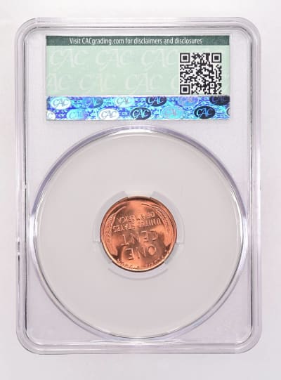 CAC Grading Coin Reverse