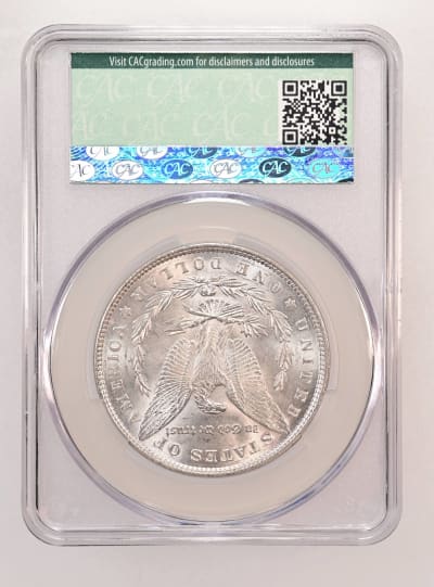 CAC Grading Coin Reverse