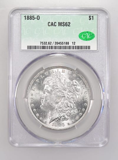 CAC Grading Coin Obverse