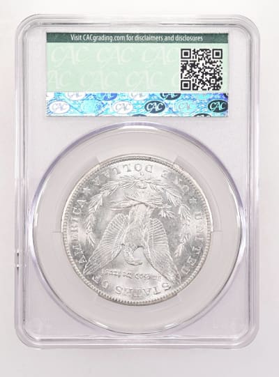 CAC Grading Coin Reverse