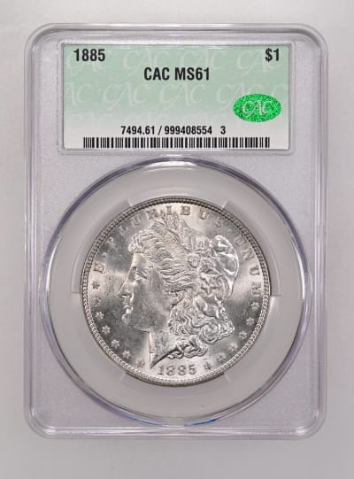 CAC Grading Coin Obverse
