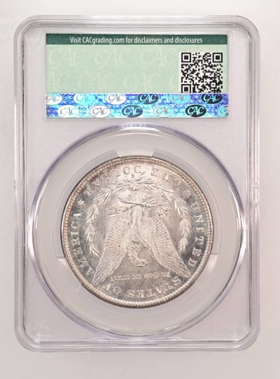 CAC Grading Coin Reverse