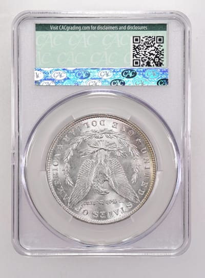 CAC Grading Coin Reverse