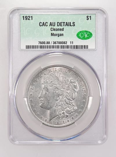 CAC Grading Coin Obverse