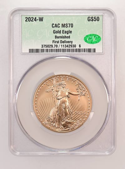 CAC Grading Coin Obverse
