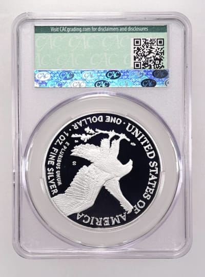 CAC Grading Coin Reverse