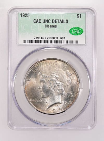 CAC Grading Coin Obverse