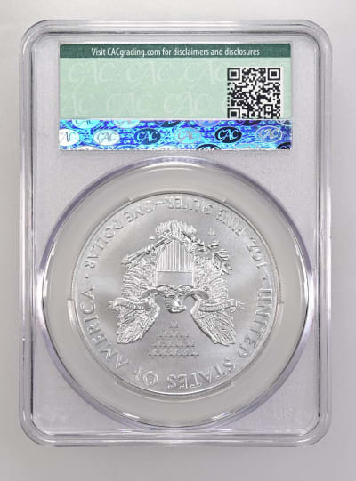 CAC Grading Coin Reverse