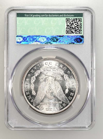 CAC Grading Coin Reverse