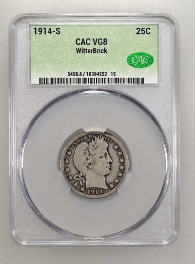CAC Grading Coin Obverse