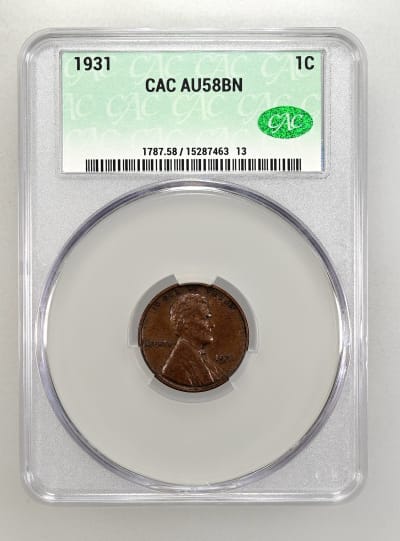 CAC Grading Coin Obverse