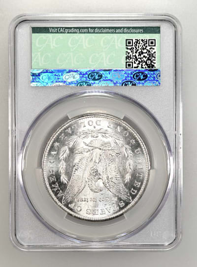 CAC Grading Coin Reverse