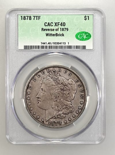 CAC Grading Coin Obverse
