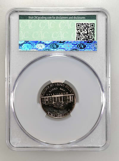 CAC Grading Coin Reverse