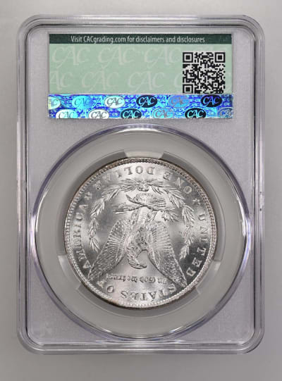 CAC Grading Coin Reverse