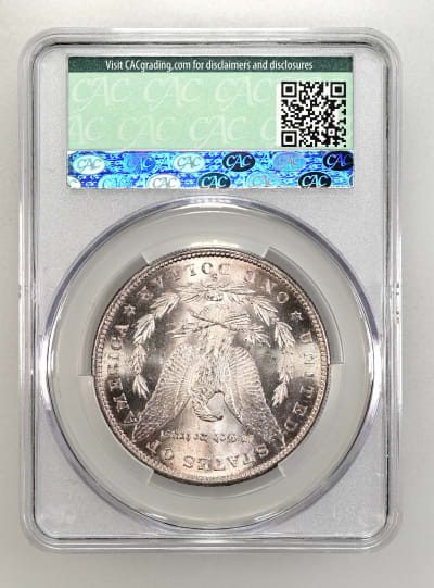 CAC Grading Coin Reverse