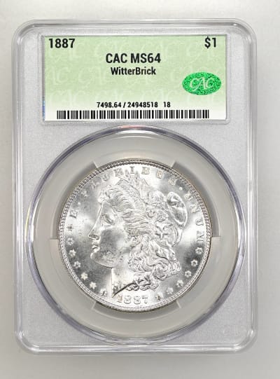 CAC Grading Coin Obverse
