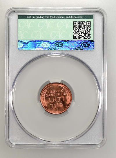 CAC Grading Coin Reverse