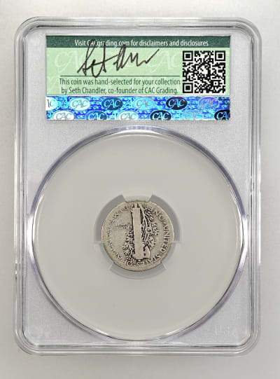 CAC Grading Coin Reverse