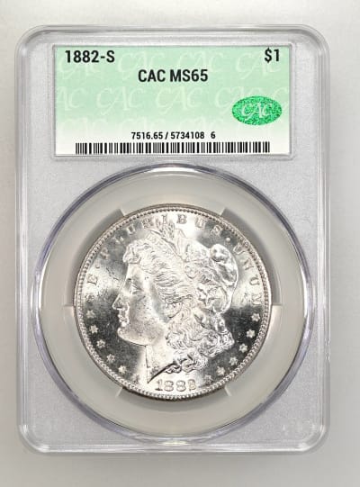 CAC Grading Coin Obverse