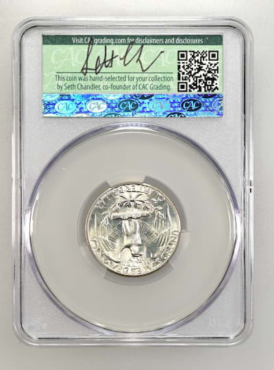 CAC Grading Coin Reverse