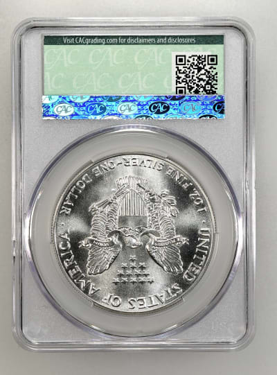 CAC Grading Coin Reverse