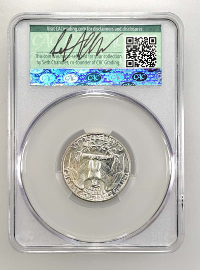 CAC Grading Coin Reverse