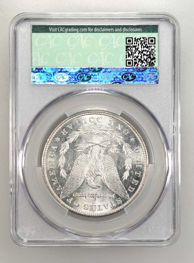 CAC Grading Coin Reverse