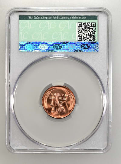 CAC Grading Coin Reverse