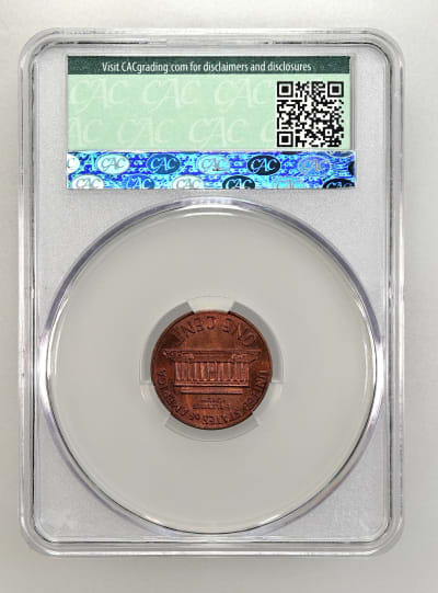 CAC Grading Coin Reverse