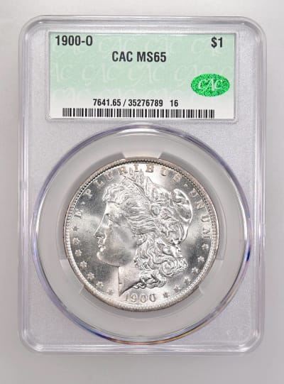 CAC Grading Coin Obverse