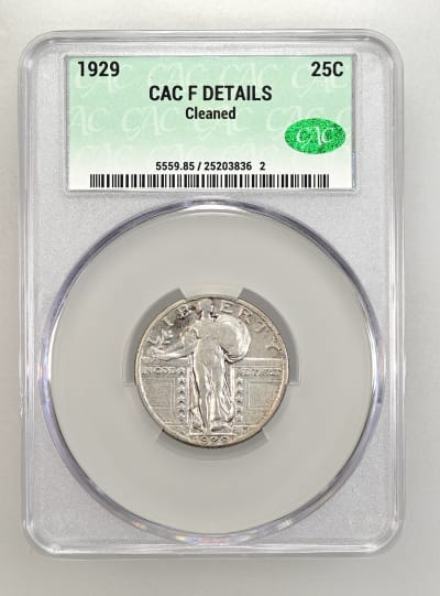 CAC Grading Coin Obverse