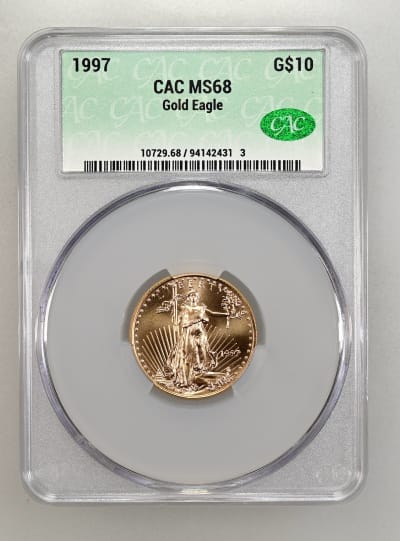 CAC Grading Coin Obverse