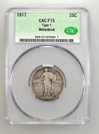 CAC Grading Coin Obverse