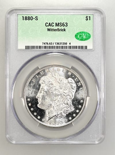 CAC Grading Coin Obverse
